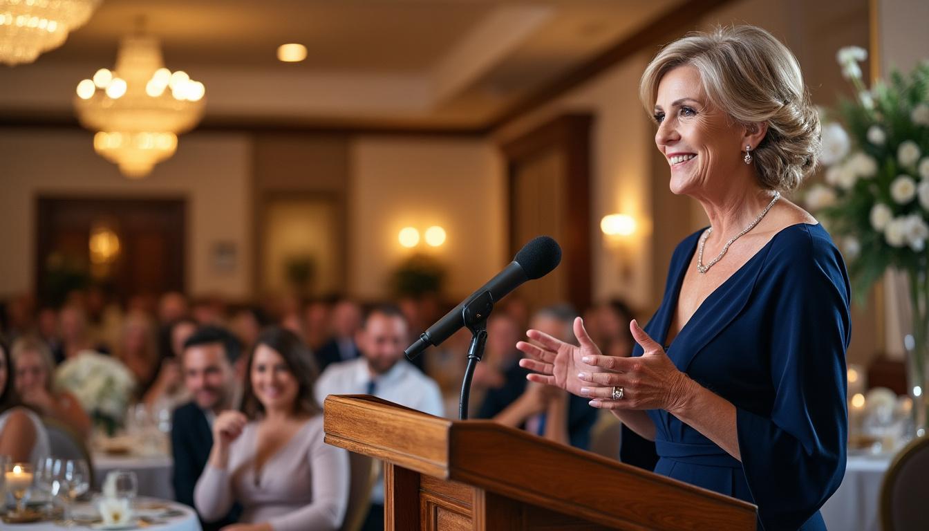 découvrez des exemples inspirants et drôles de discours de la mère du marié pour rendre ce moment inoubliable. personnalisez-les facilement pour insuffler émotion et humour à votre cérémonie de mariage !