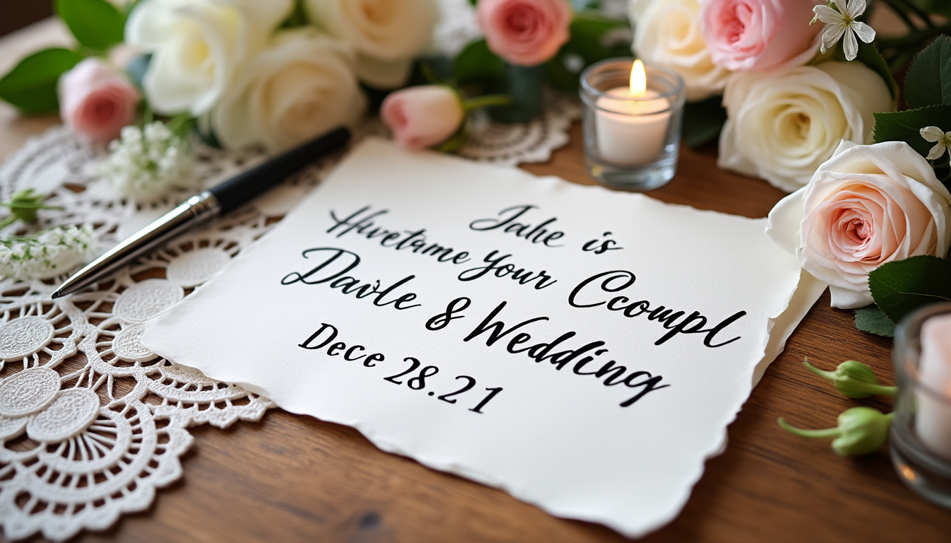 découvrez des idées de textes émouvants et inspirants à écrire à votre mari pour le jour du mariage. créez des souvenirs inoubliables avec des messages pleins d’amour et de tendresse.