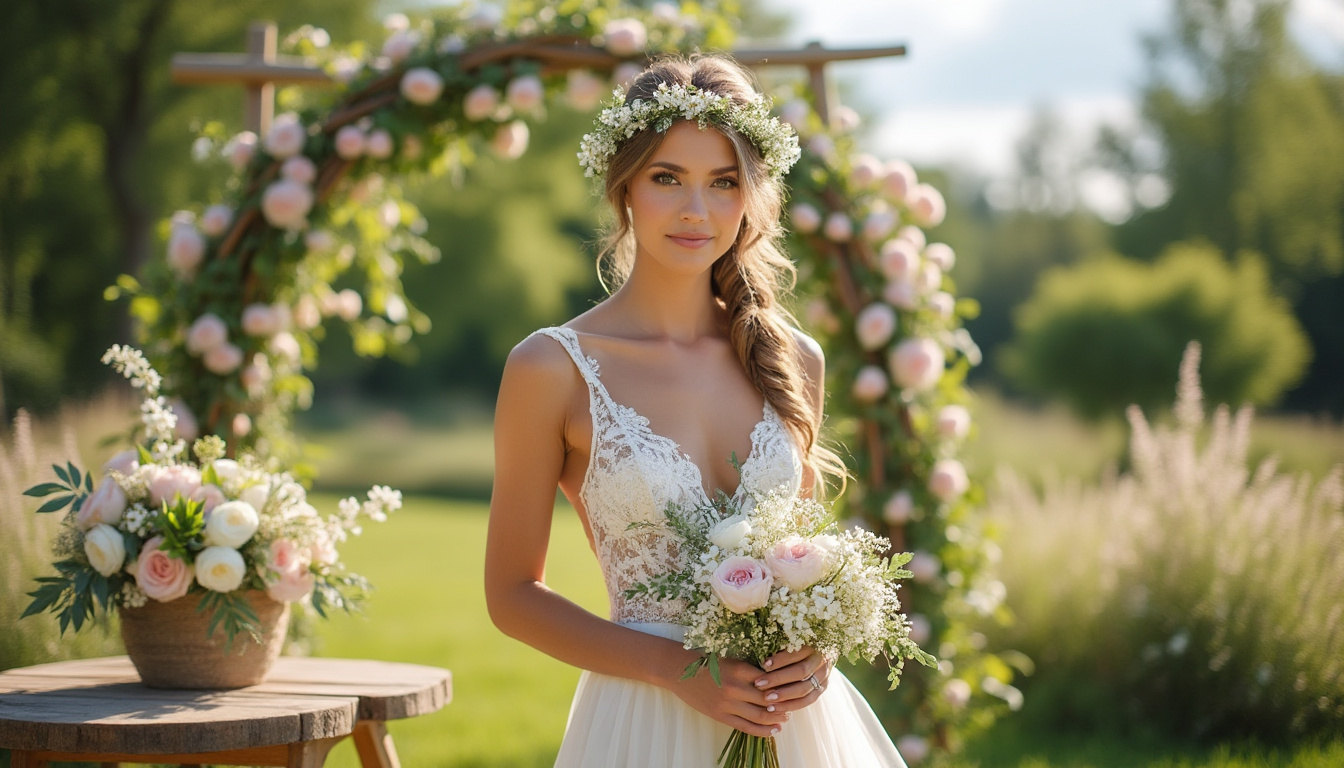 découvrez des idées de coiffures de mariage pour cheveux raides, mêlant modernité et tradition, pour sublimer votre look lors du grand jour et trouver l'inspiration parfaite.