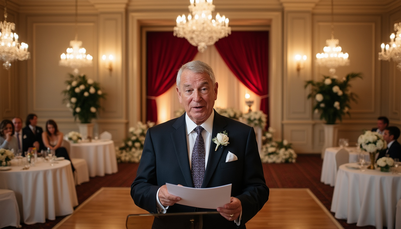 découvrez les éléments essentiels pour rédiger un discours de mariage émouvant dédié à votre père et à votre belle-mère : conseils sur la structure, les messages à transmettre et l’inspiration pour un moment mémorable.