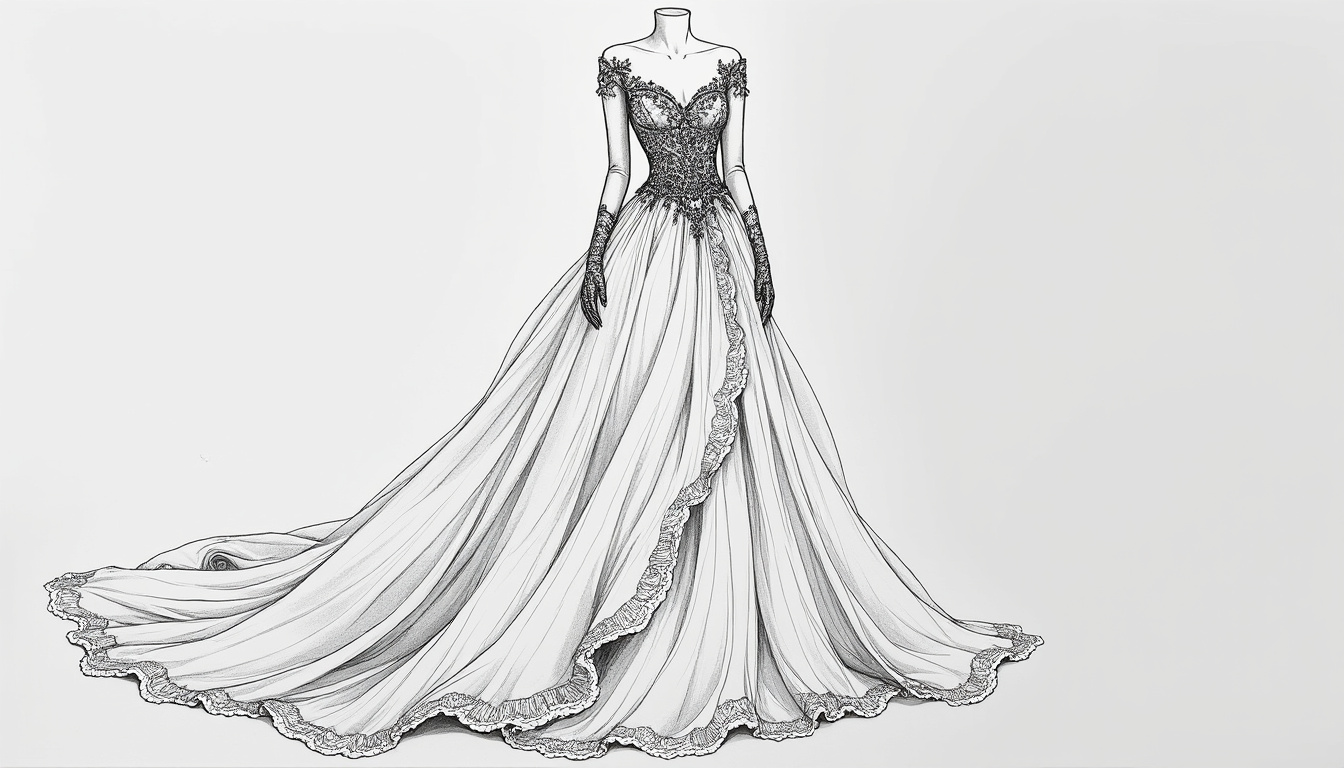 découvrez les erreurs fréquentes à éviter lors du dessin d'une robe de mariée et apprenez à améliorer vos croquis avec des conseils pratiques pour réussir vos créations de mode.