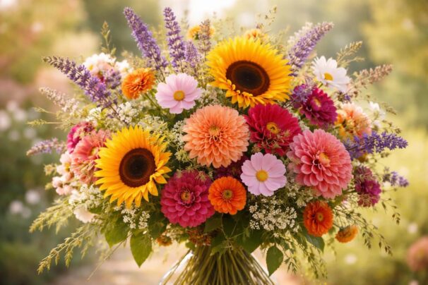 Fleurs de saison en août pour un mariage : idées originales pour vos compositions