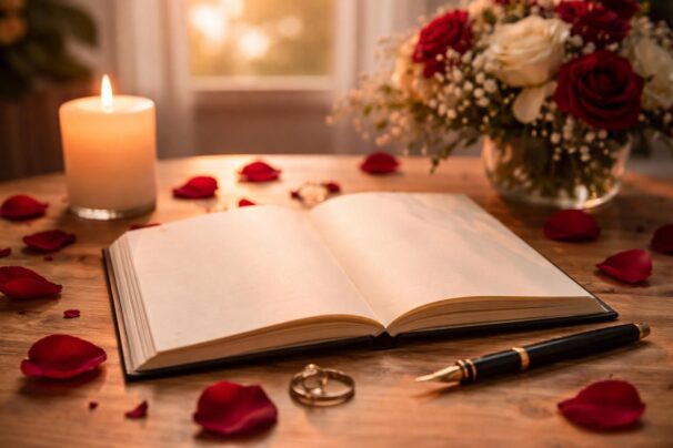 Guide pour lettre d&rsquo;intention mariage aux mots d&rsquo;amour choisis
