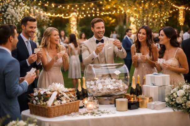 Idée de tombola pour un mariage : maximisez les dons tout en vous amusant