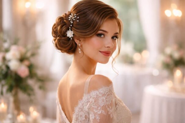 Les tendances du moment : le chignon vintage pour un mariage