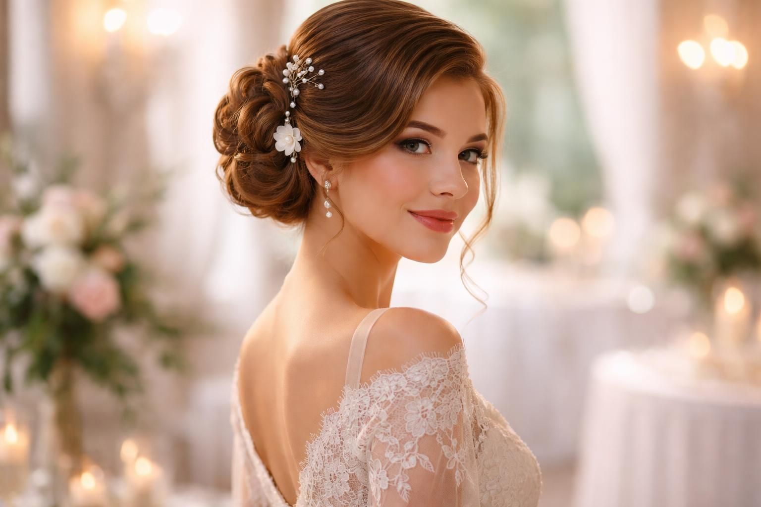 découvrez les tendances actuelles avec le chignon vintage, la coiffure idéale pour un mariage élégamment rétro et intemporel.