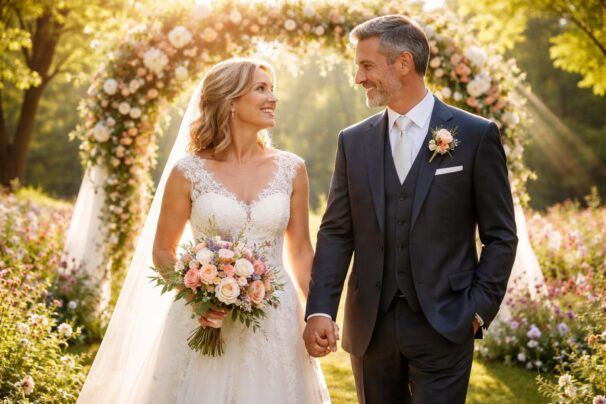 Poème de célébrant l&rsquo;union dans le mariage