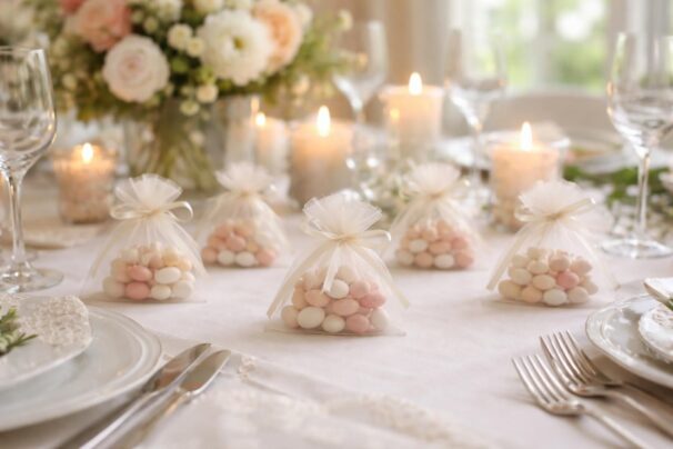 découvrez combien de dragées prévoir par invité pour votre mariage afin d'assurer une distribution parfaite et éviter le gaspillage.