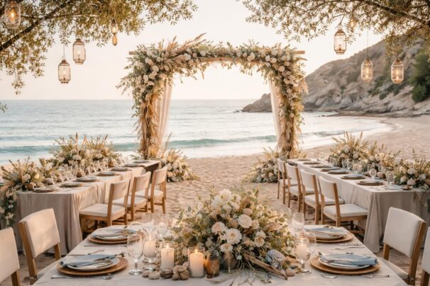 découvrez un thème de mariage mer chic alliant élégance et éléments naturels pour une ambiance authentique et raffinée au bord de l'eau.