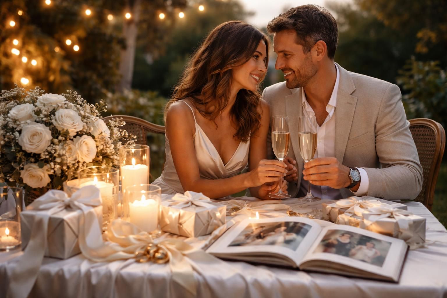 découvrez des anecdotes charmantes et des traditions uniques pour célébrer vos 12 ans de mariage avec amour et originalité.