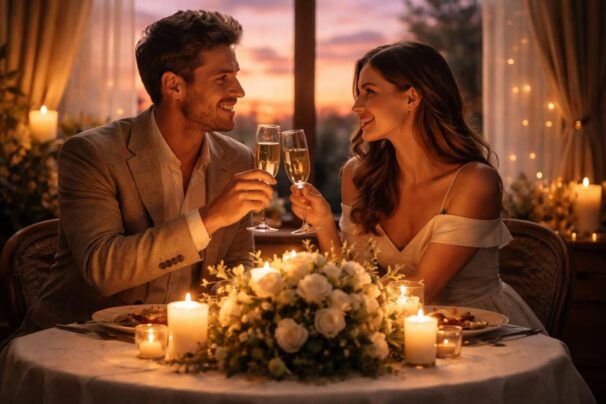 Célébration intime des 2 ans de mariage