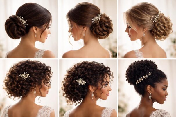 découvrez des coiffures chignon élégantes pour mariage, conçues pour sublimer tous les types de cheveux, du lisse au bouclé.