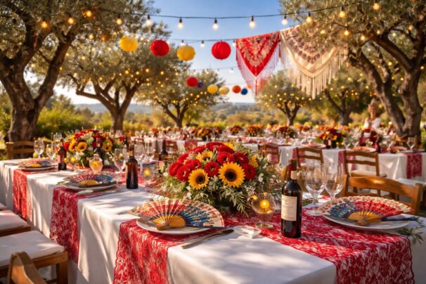 découvrez des idées de décorations originales et authentiques pour un mariage sur le thème de l’espagne, alliant couleurs vibrantes, éléments culturels et ambiance festive.