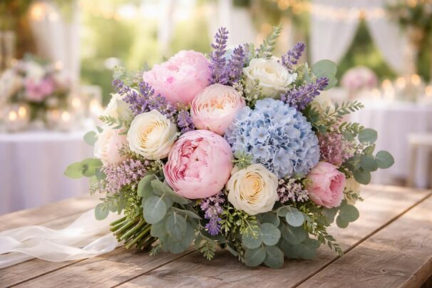 Fleurs pour un mariage en juin : alliez saisonnalité et esthétique