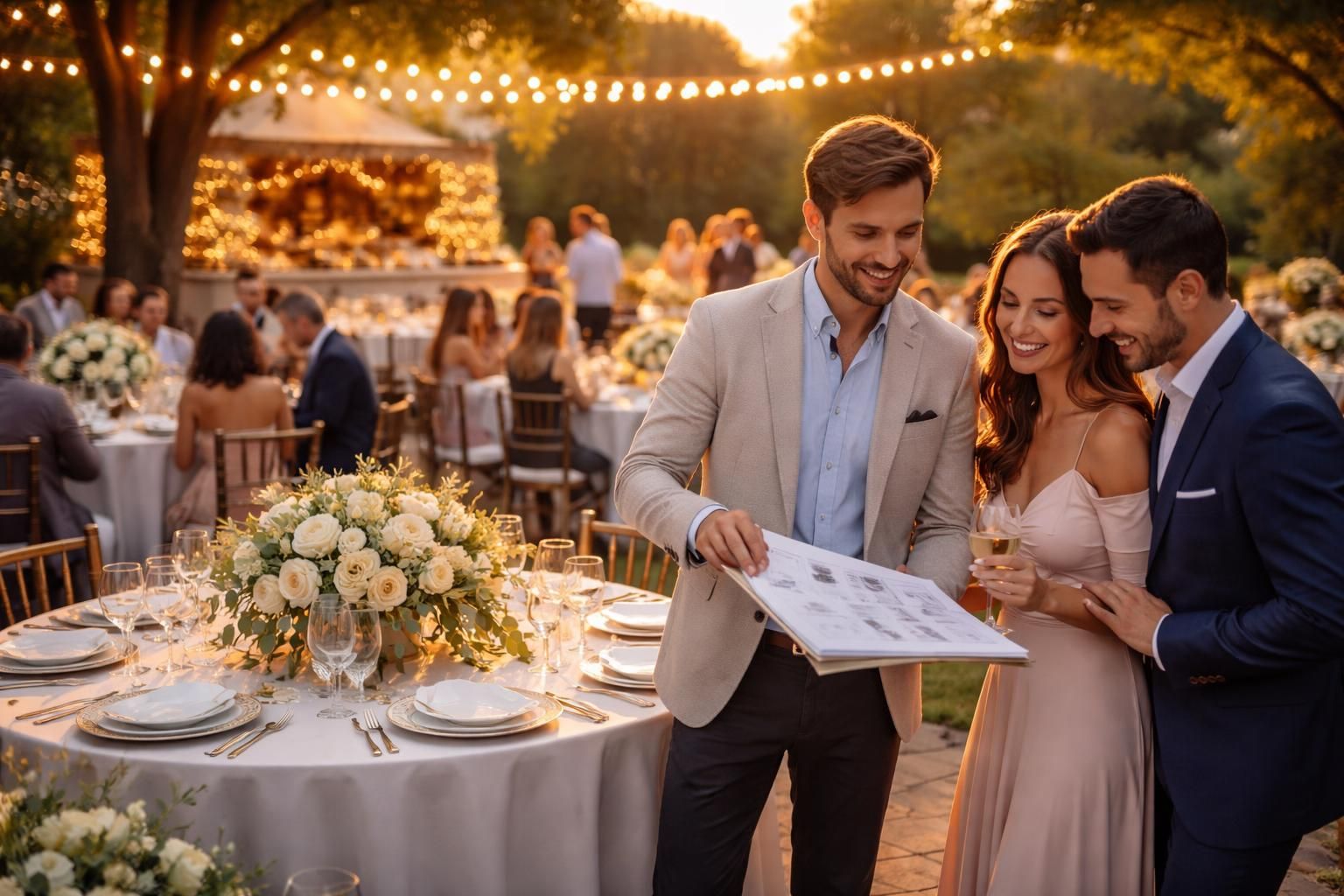 découvrez les conseils de professionnels pour organiser un mariage réussi avec 60 invités, alliant simplicité, élégance et convivialité.