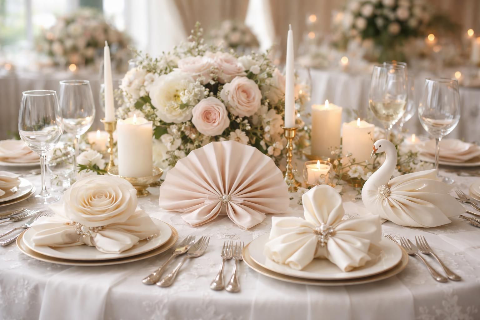 découvrez les tendances actuelles en pliage de serviettes pour sublimer la décoration de votre mariage avec élégance et originalité.