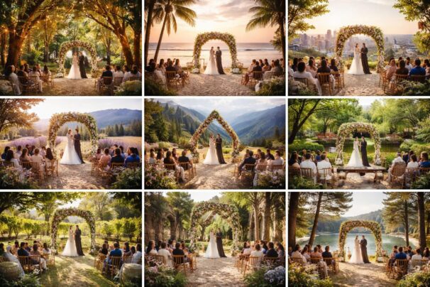 découvrez 9 lieux originaux pour un mariage en plein air inoubliable, alliant nature et élégance pour célébrer votre union avec charme et authenticité.