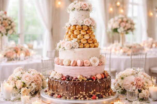 découvrez comment choisir la pièce montée parfaite pour votre mariage en sélectionnant le style, le goût et la taille adaptés à votre célébration.