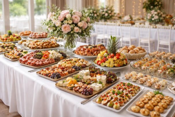 découvrez comment planifier la quantité idéale pour un buffet froid réussi pour 50 personnes et rendre votre mariage inoubliable avec des conseils pratiques et faciles à suivre.