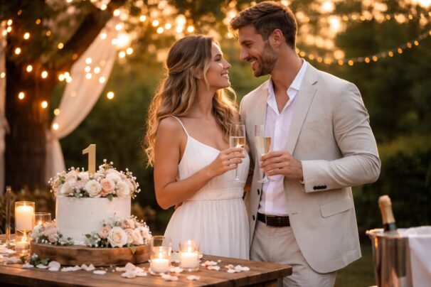 découvrez les traditions et les célébrations des premières noces pour fêter une année de mariage avec amour et émotion.