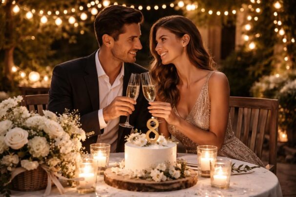 Célébration des 8 ans de mariage
