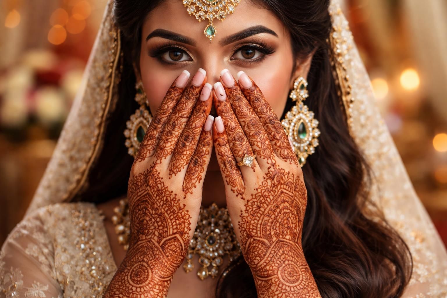 découvrez l'art raffiné du henné mariée pour sublimer votre grand jour avec des motifs élégants et traditionnels, alliant beauté et symbolisme.