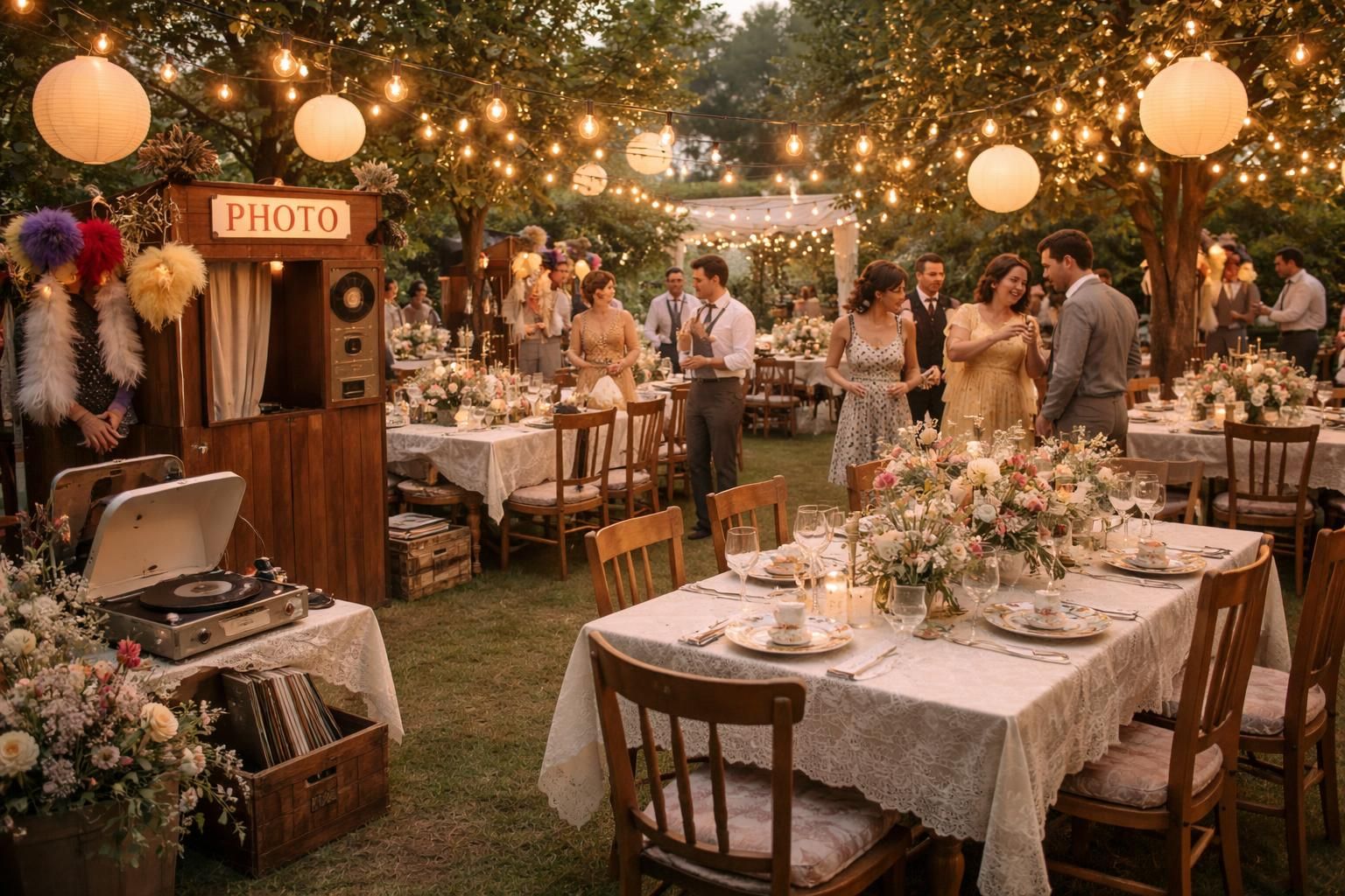 découvrez des idées de décoration vintage et des animations originales pour un mariage rétro inoubliable, mêlant charme d'antan et créativité moderne.