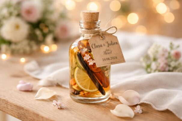 Mignonnette de rhum arrangé : une idée unique pour un mariage