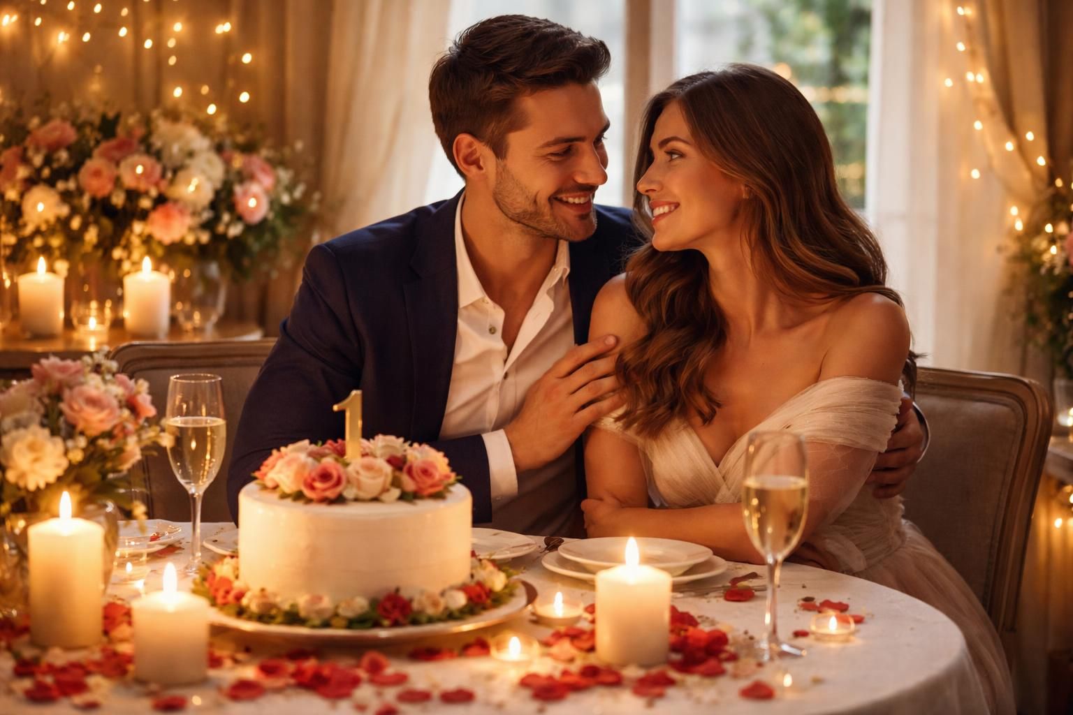 découvrez des idées originales et romantiques pour célébrer votre premier anniversaire de mariage et rendre ce moment inoubliable.