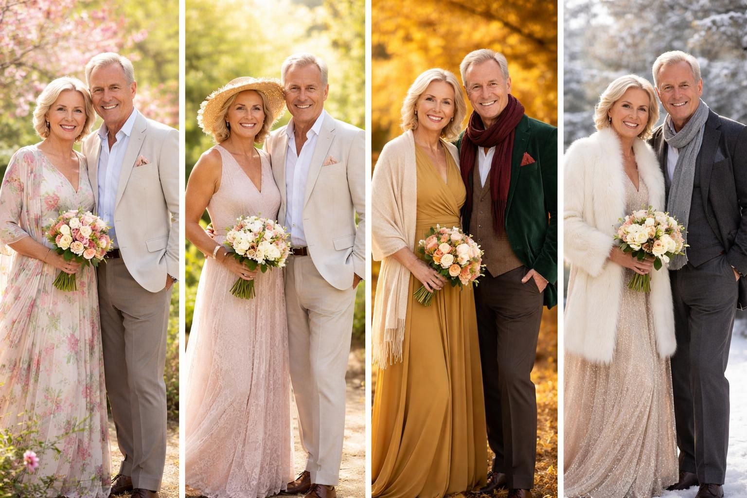 découvrez comment choisir la tenue idéale pour se marier à 60 ans en tenant compte des saisons. conseils mode élégants et adaptés pour un mariage réussi à tout âge.