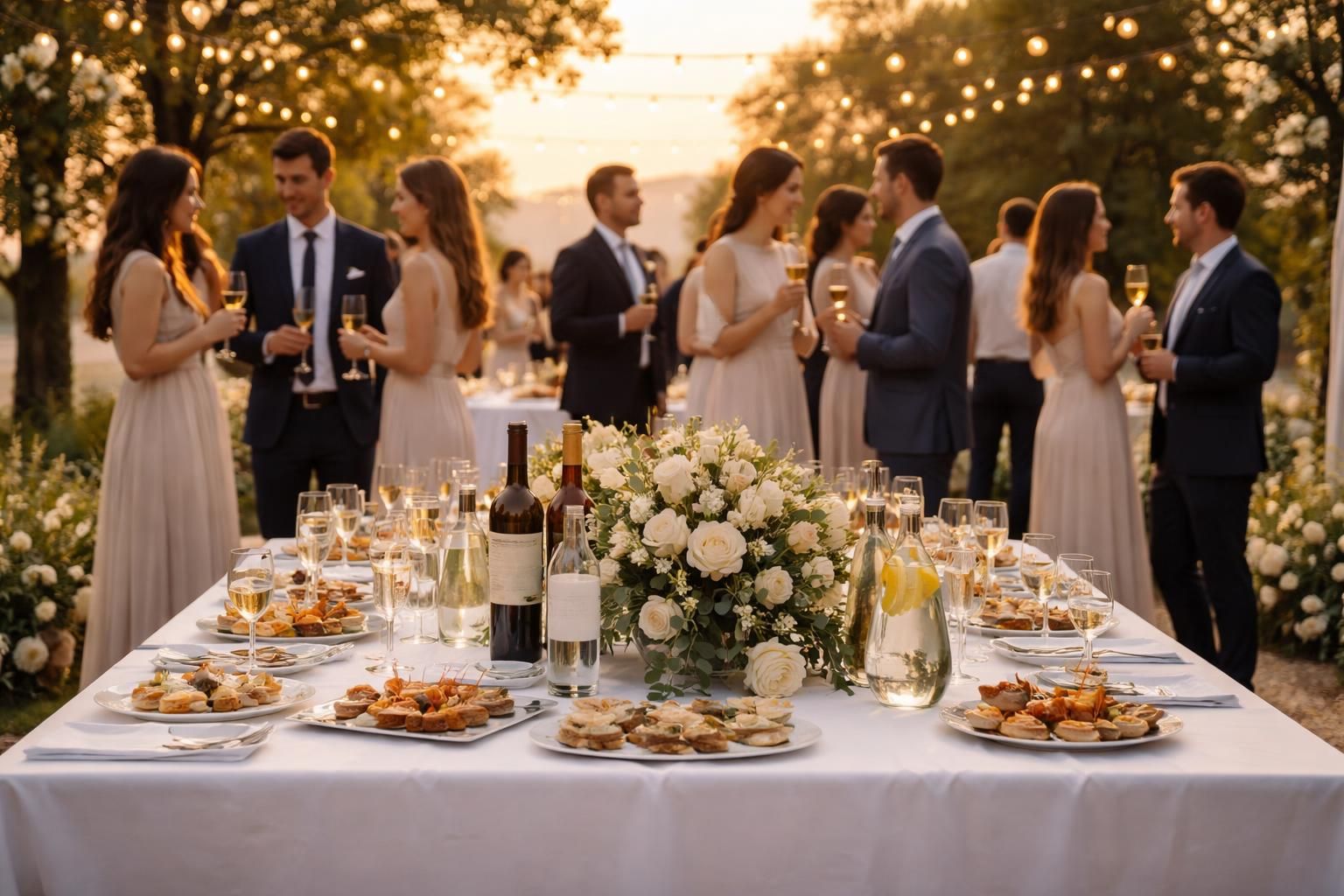 découvrez comment organiser un vin d'honneur élégant pour célébrer un mariage avec raffinement et convivialité, en alliant tradition et moments mémorables.