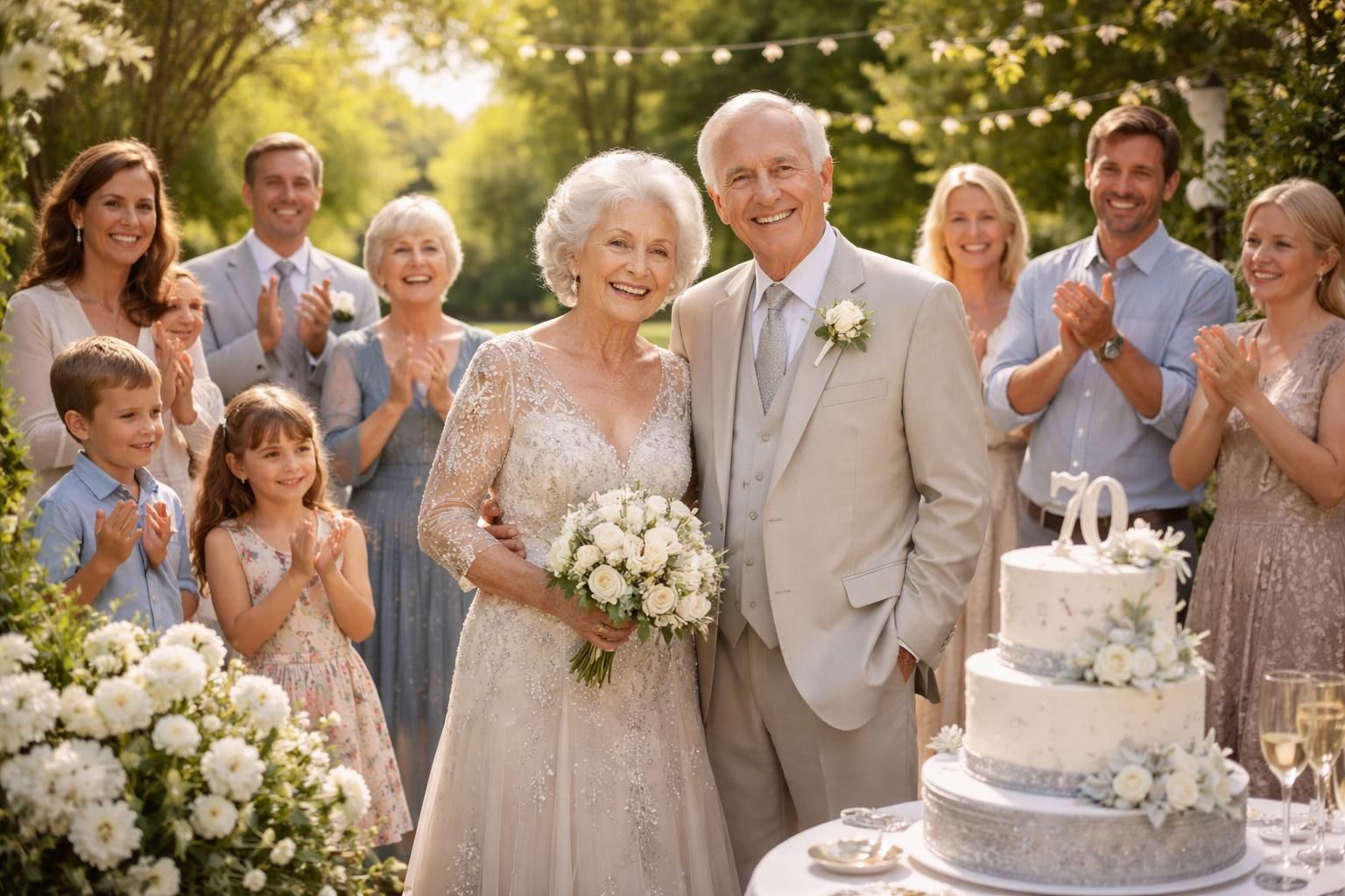 célébrez 70 ans de mariage avec nos idées et conseils pour des noces de platine inoubliables, une étape rare et précieuse dans la vie à deux.