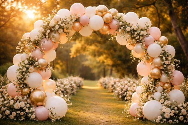 apprenez à créer une arche de ballons pour un mariage et laissez libre cours à votre imagination pour sublimer ce jour unique avec une décoration personnalisée et festive.