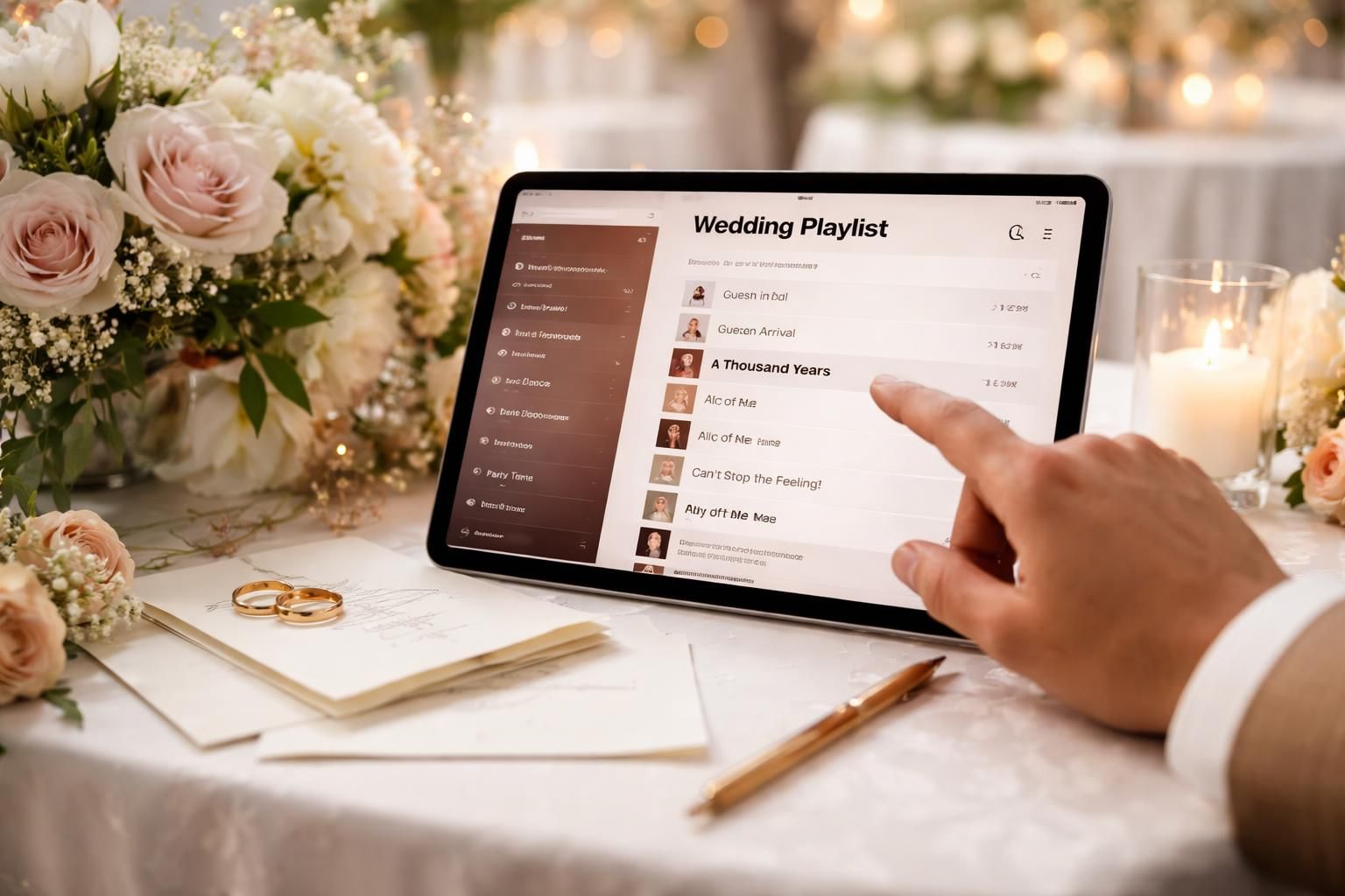 découvrez comment gérer facilement la playlist de votre mariage sur ipad air en intégrant tous les moments clés pour une ambiance parfaite tout au long de la journée.