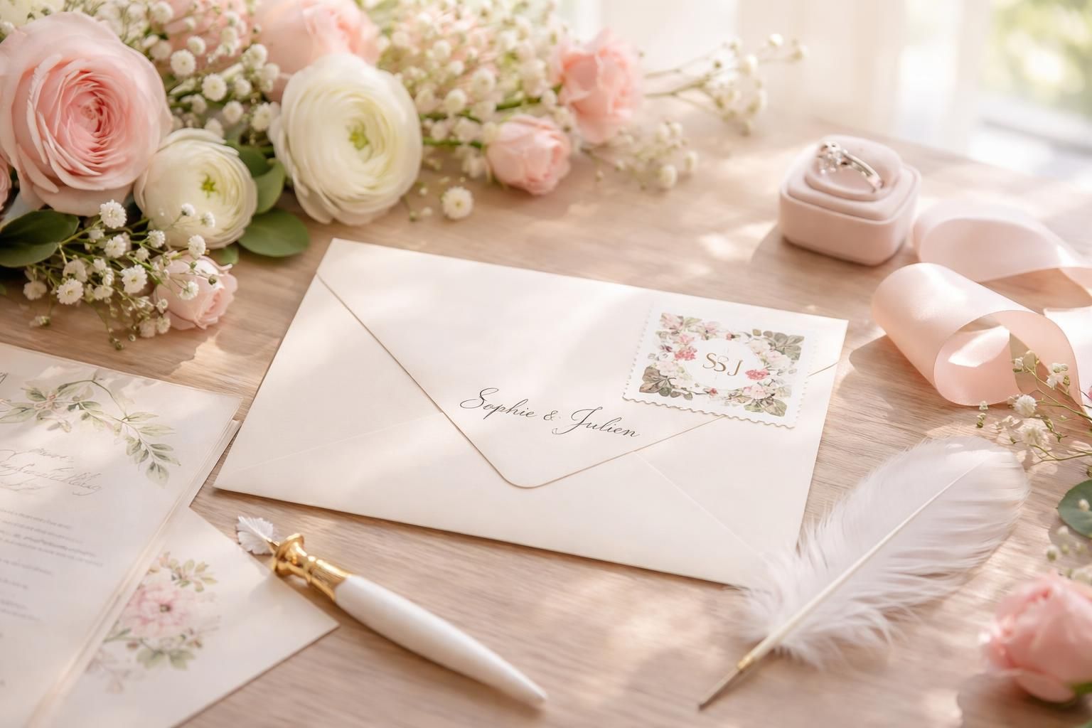 découvrez les avantages d'utiliser des timbres-poste personnalisés pour votre mariage et apportez une touche unique et élégante à vos invitations.