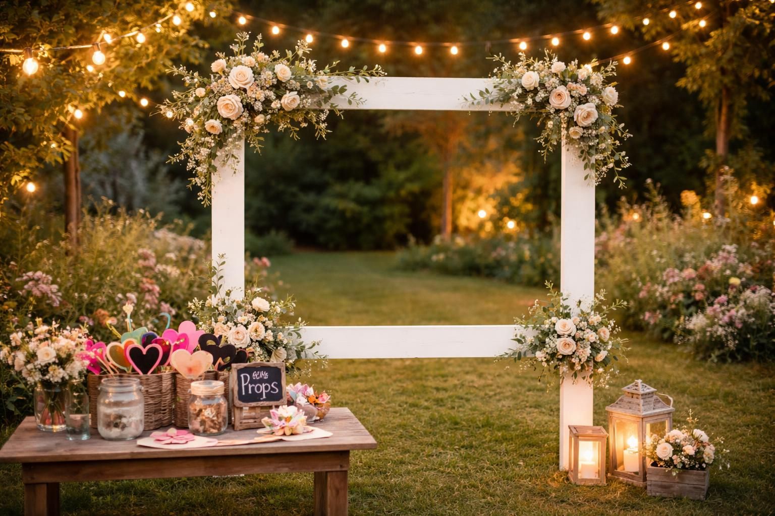 découvrez comment fabriquer un cadre de photobooth élégant pour un mariage sans dépenser une fortune, avec des astuces simples et économiques.