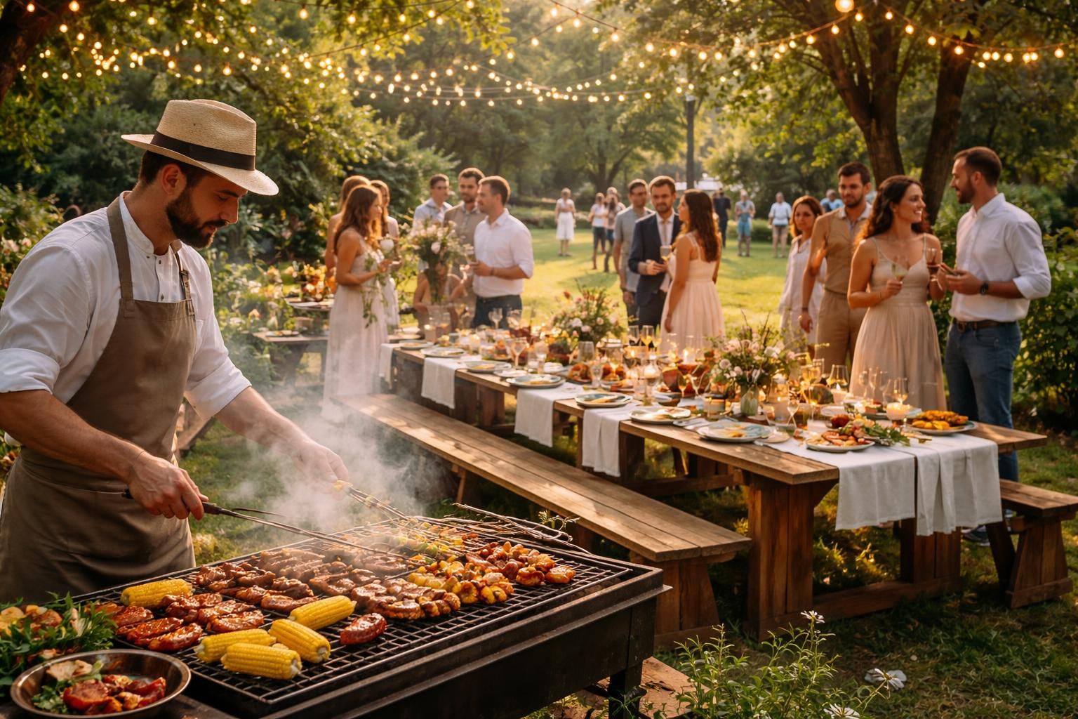 découvrez pourquoi organiser un barbecue pour un mariage est une idée originale et conviviale, parfaite pour créer une ambiance détendue et festive lors de votre grand jour.