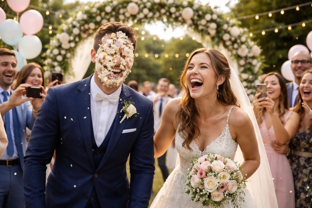 découvrez notre galerie de clichés humoristiques de mariage pour immortaliser avec légèreté et joie les moments les plus drôles de votre grand jour.
