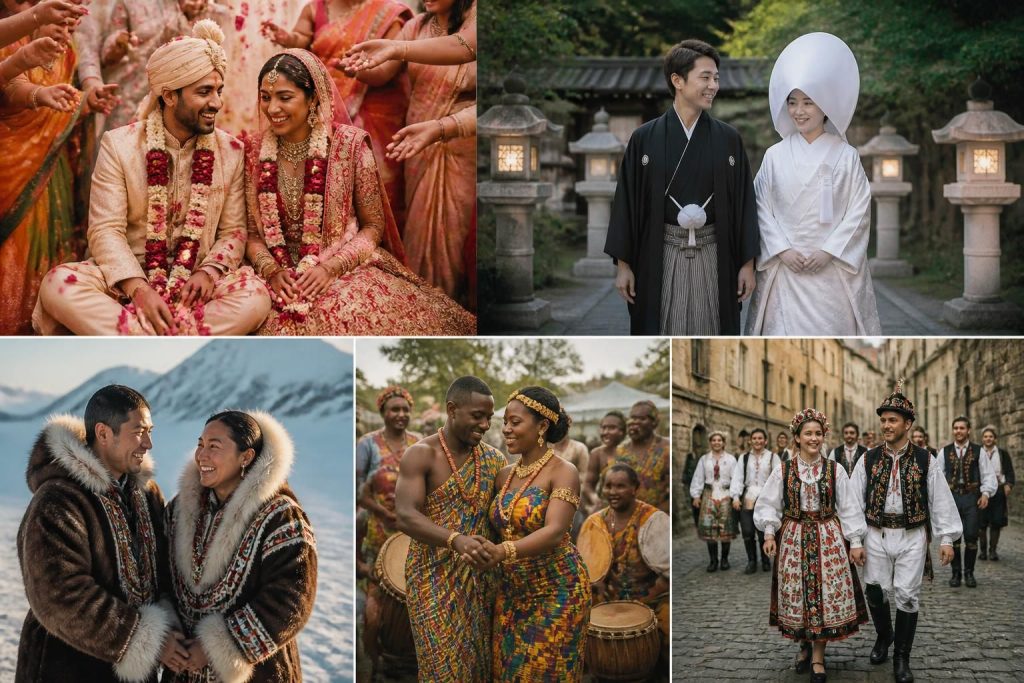 découvrez des coutumes insolites de mariage à travers le monde et explorez des traditions uniques et fascinantes qui rendent chaque célébration inoubliable.