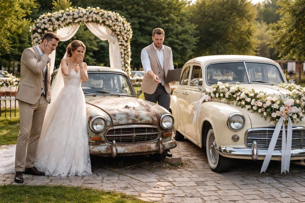 découvrez les erreurs courantes à éviter lorsque vous choisissez une voiture balai originale pour votre mariage, afin de garantir une touche unique et mémorable à votre célébration.