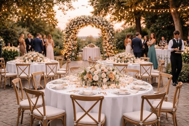 Organisation de réceptions de mariage sur mesure