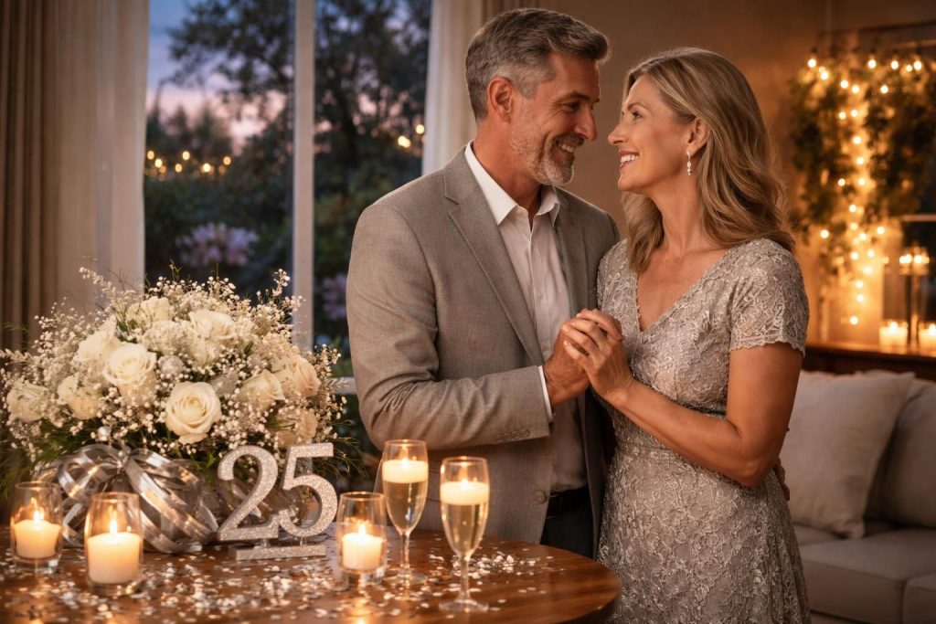 découvrez la signification des 25 ans de mariage, une étape importante symbolisant les noces d'argent, célébrant un quart de siècle d'amour et de complicité.
